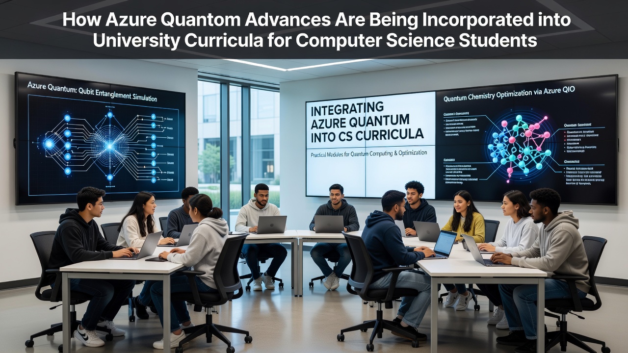 How Azure Quantum Advances Are Being Incorporated into University Curricula for Computer Science Students